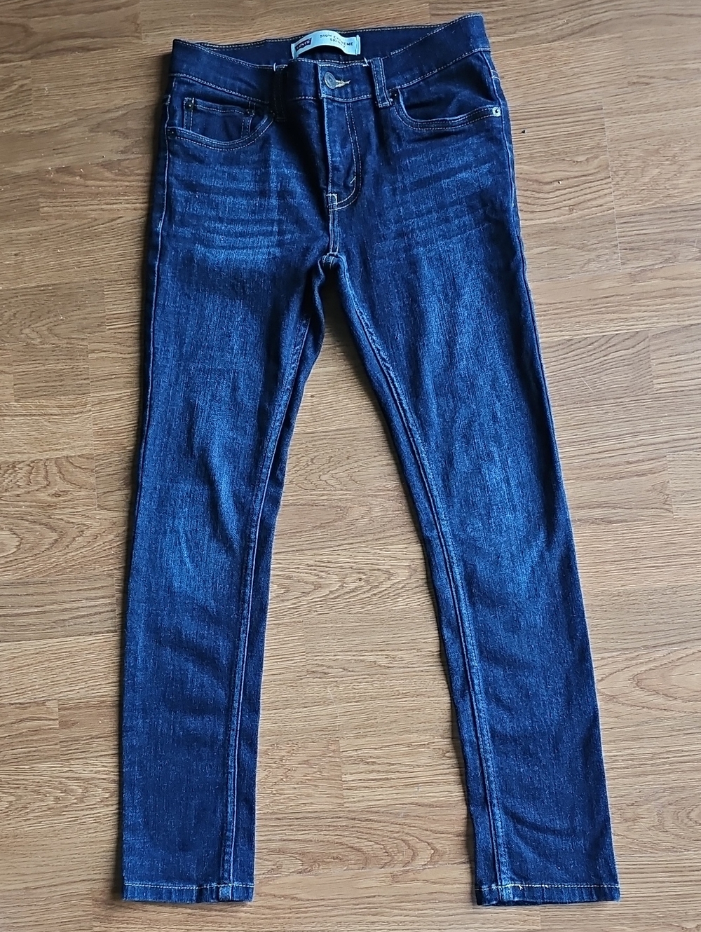 Levis 519 Extreme Skinny Stretch Jeans Youth 14 Regular 27" Waist X 27" Inseam